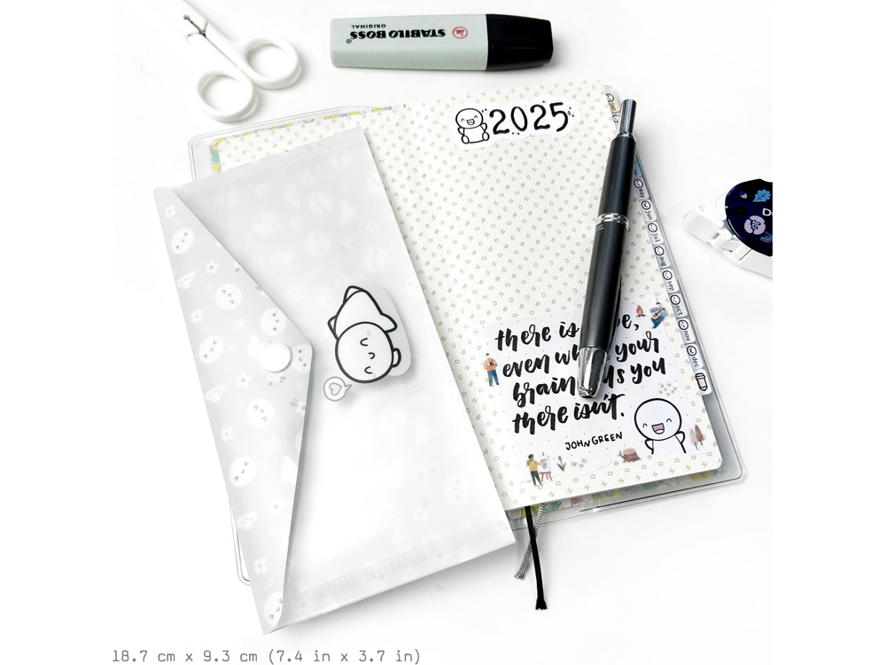 TheCoffeeMonsterzCo - Plastic Envelope - Hobonichi Weeks