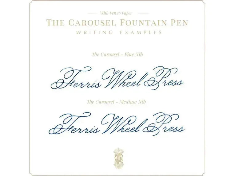 Ferris Wheel Press - The Carousel Fountain Pen - Lost in the Leaves