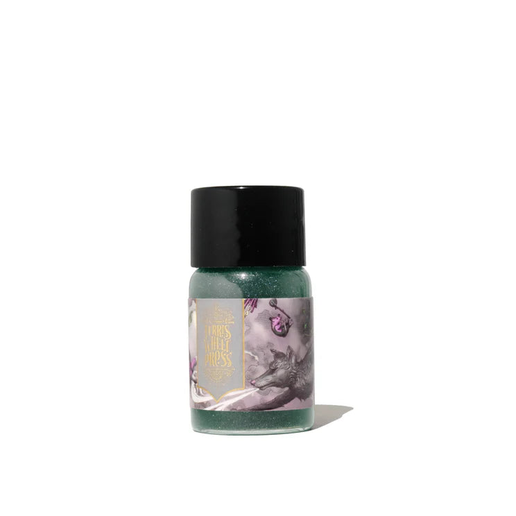 Ferris Wheel Press Fountain Pen Ink - FerriTales - Galeforce Green (Mini Bottle) 10mL