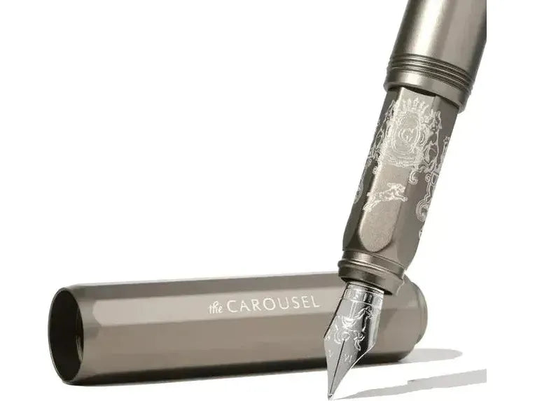 Ferris Wheel Press - Aluminum Carousel Fountain Pen - Highland Smoke