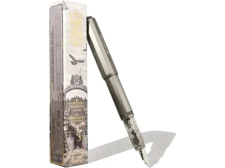 Ferris Wheel Press - Aluminum Carousel Fountain Pen - Highland Smoke