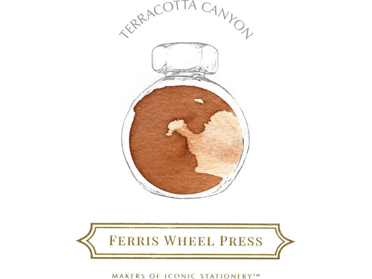 Ferris Wheel Press - Fountain Pen Ink - Terracotta Canyon (38mL)