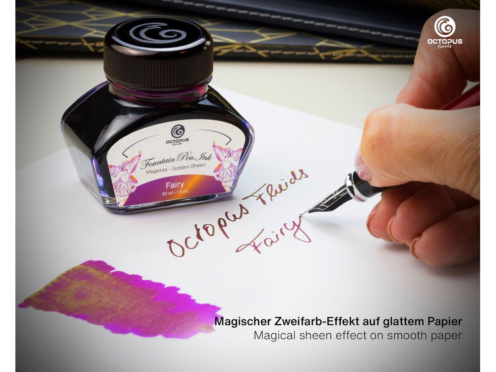 Octopus Sheen Ink (30mL) - Fairy (Violet/Gold)