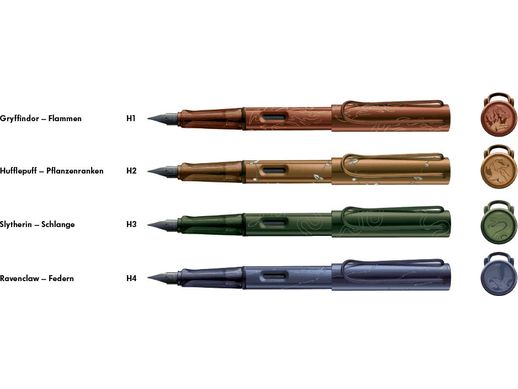 Lamy Al-Star Fountain Pen - Harry Potter Edition - Set of all 4