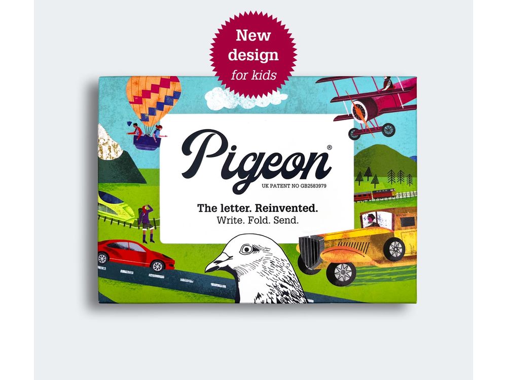 Pigeon - Correspondence Paper - 6 Sheets - Hop on Board Pack