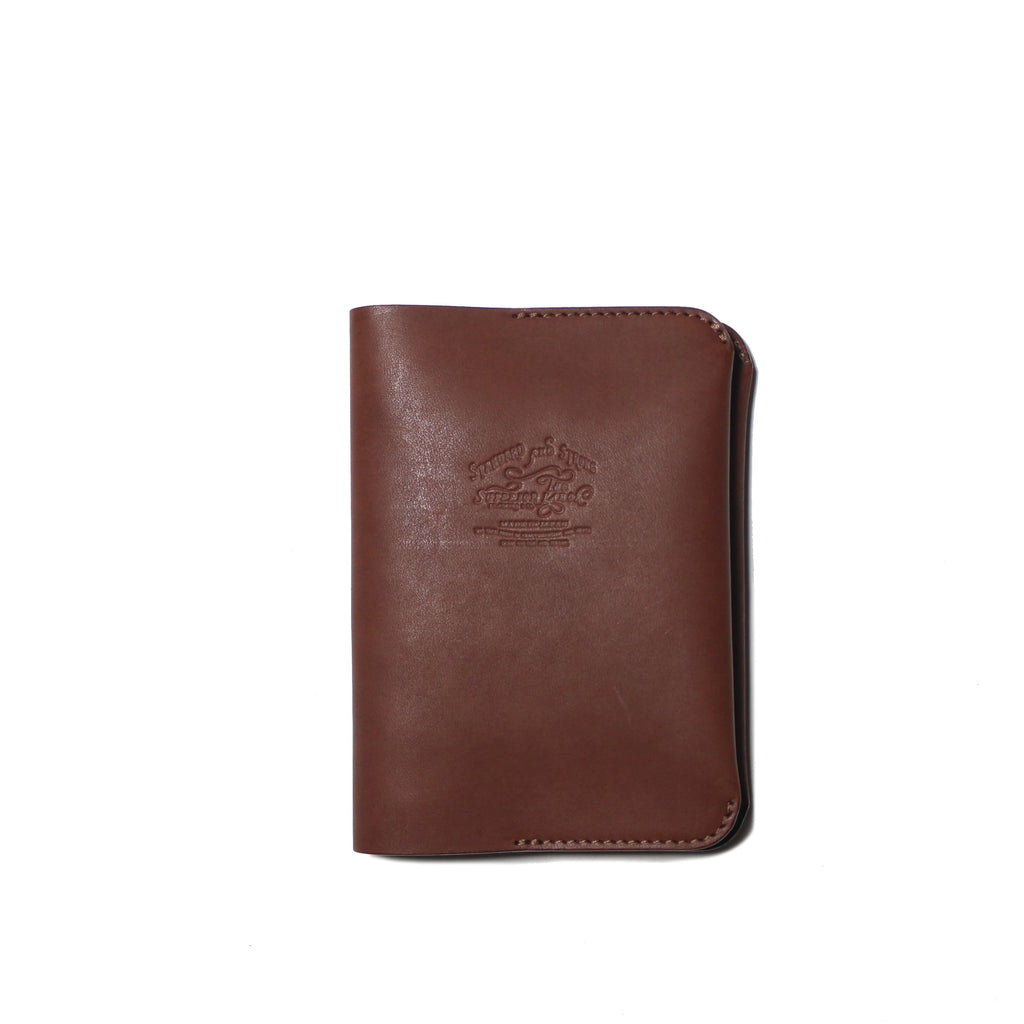 The Superior Labor A6 Notebook Leather Cover - Brown