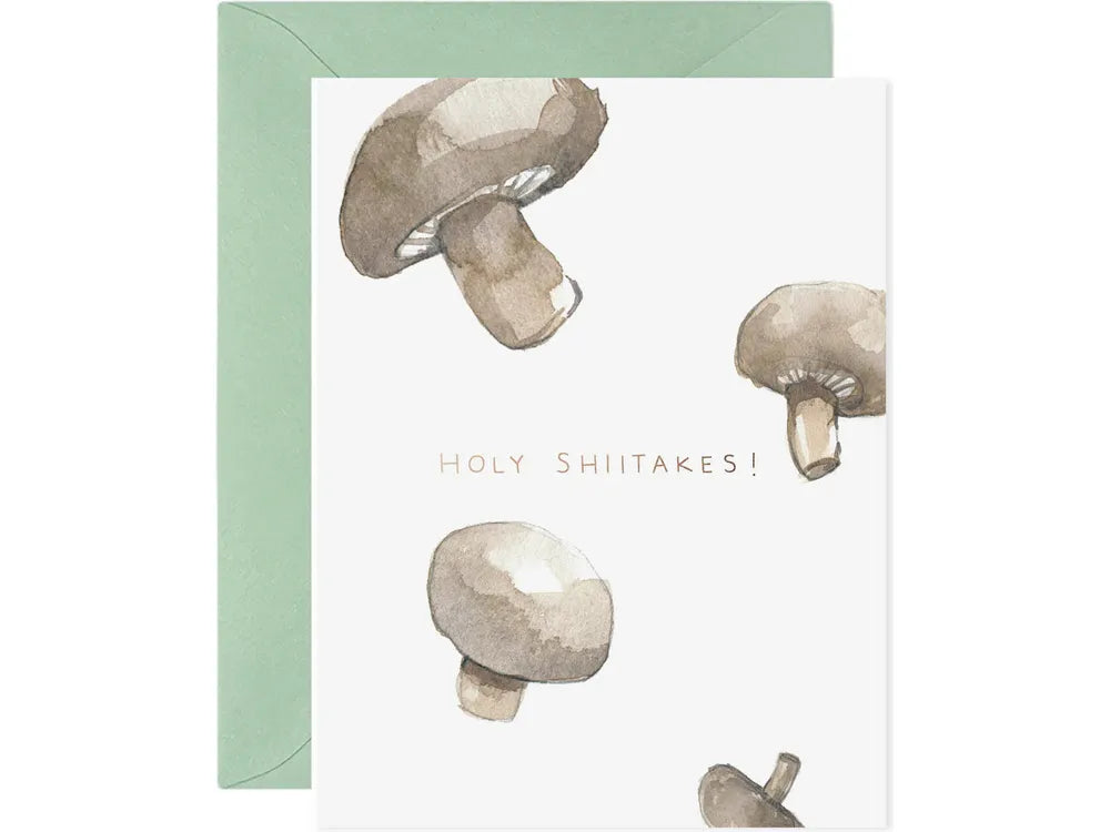 E. Frances Paper - Card - Holy Shiitakes