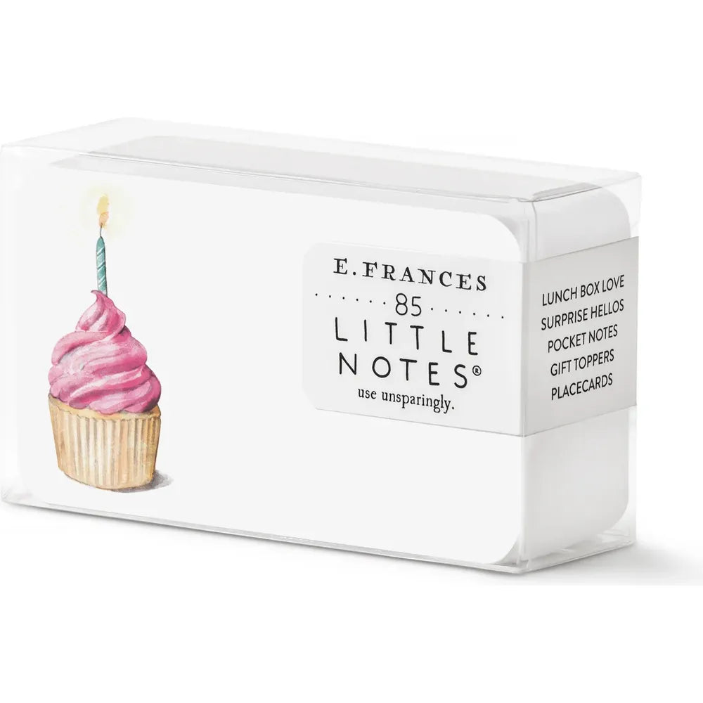 E. Frances Paper - 85 Card Set - Pink Cupcake Little Notes