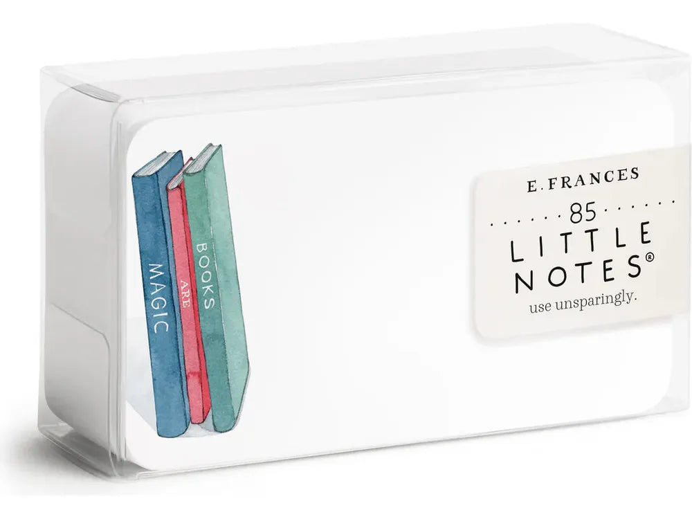 E. Frances Paper - 85 Card Set - Book Lover Little Notes