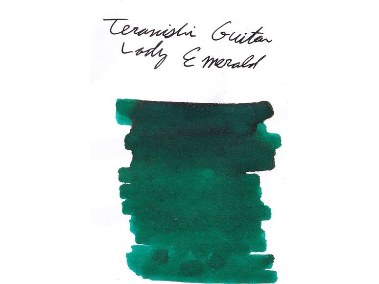 Teranishi Taisho Roman Fountain Pen Ink (40mL) - Lady Emerald