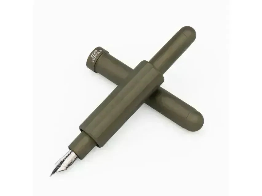Monteverde Axis Fountain Pen - Matte Olive