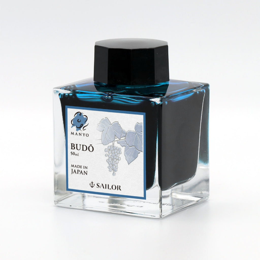 Sailor Manyo Fountain Pen Ink (50mL) - Budo