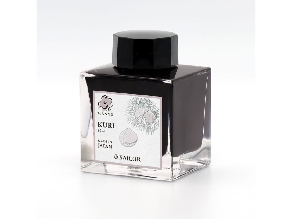 Sailor Manyo Fountain Pen Ink (50mL) - Kuri