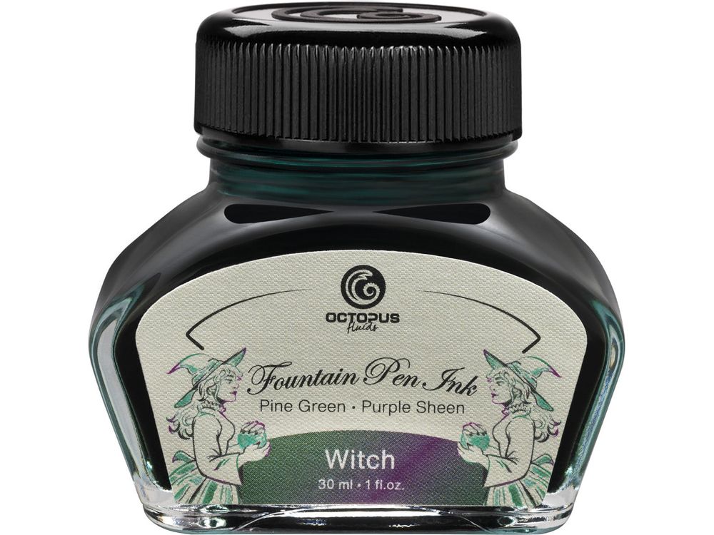 Octopus Sheen Ink (30mL) - Witch (Green/Purple)