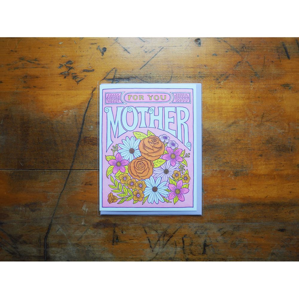 Lucky Horse Press - Card - Flowers For Mother
