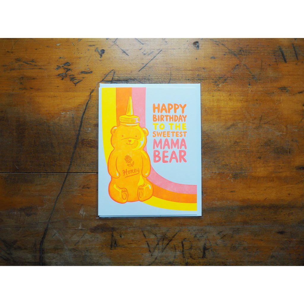 Lucky Horse Press - Card - Happy Birthday Sweetest Mama Bear