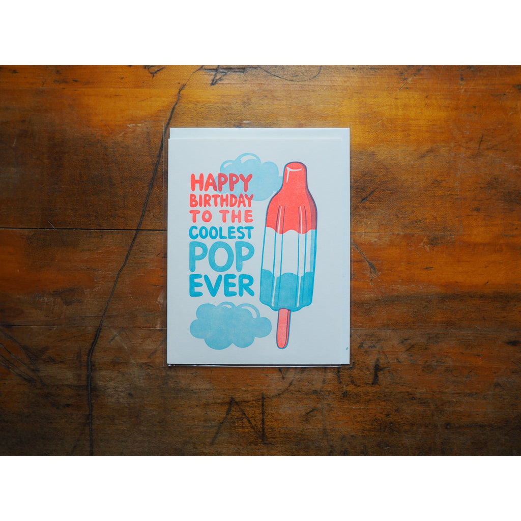 Lucky Horse Press - Card - Happy Birthday Coolest Pop