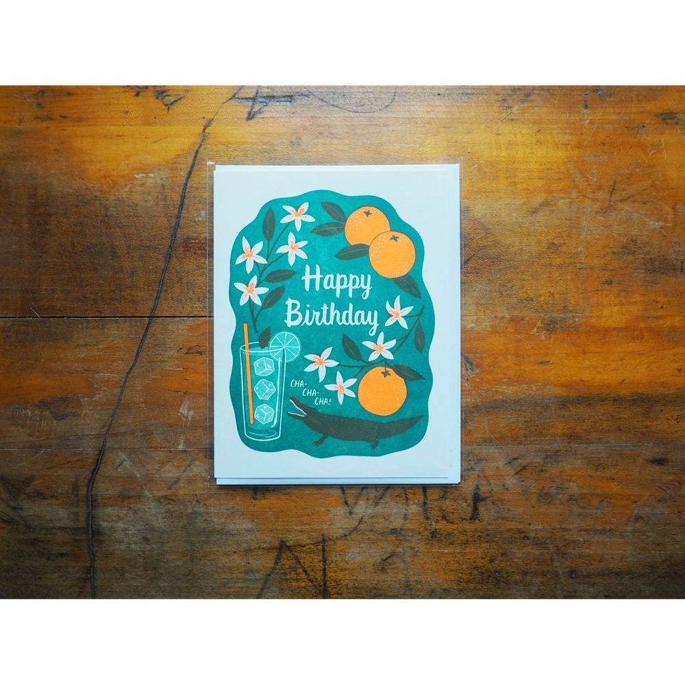 Lucky Horse Press - Card - Birthday Cha Cha
