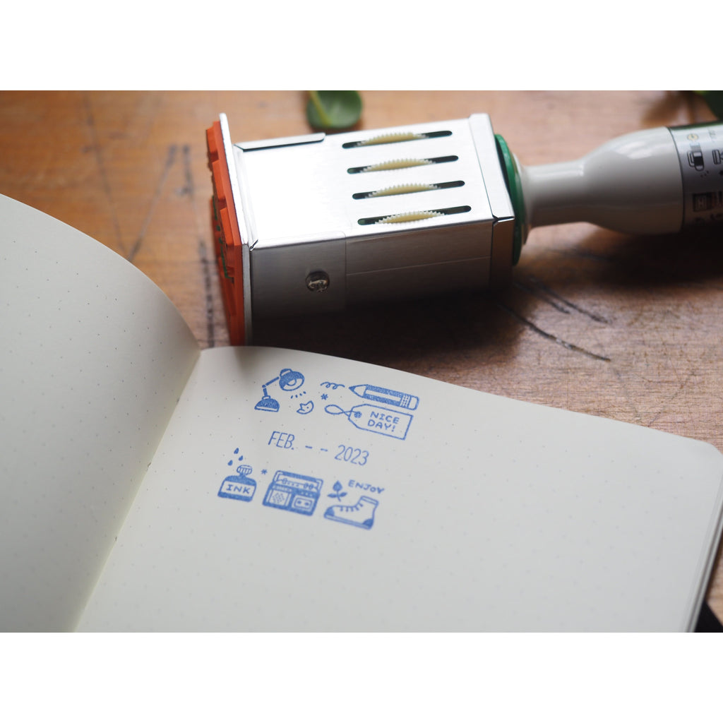 eric x Sanby Stamp - Rotary Date Stamp - Everyday Things