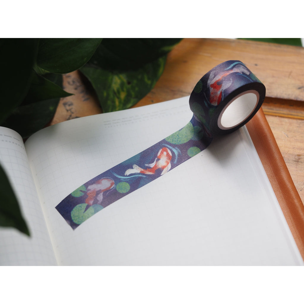 The Little Red House - Washi Tape - Koi Pond