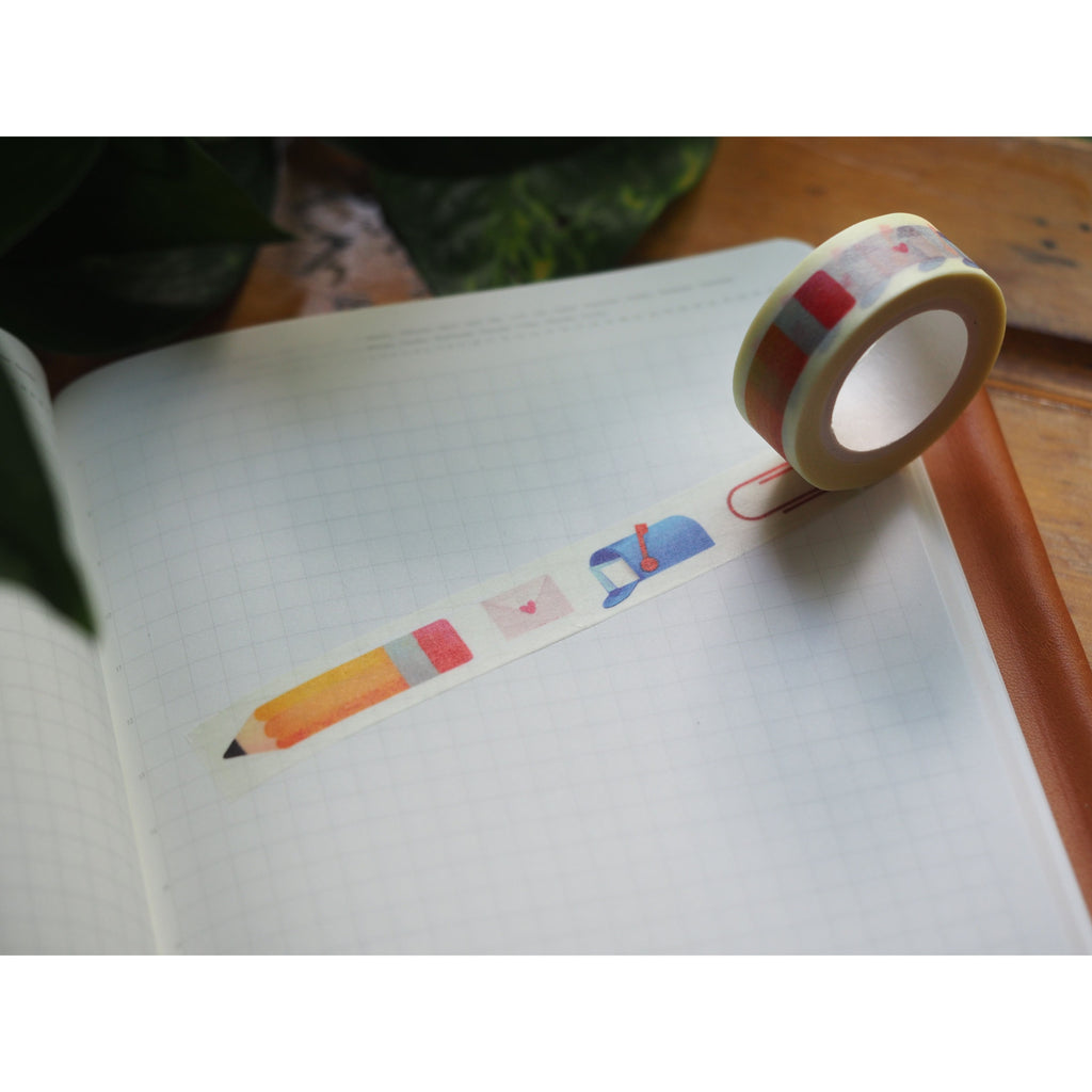 The Little Red House - Washi Tape - Send Mail