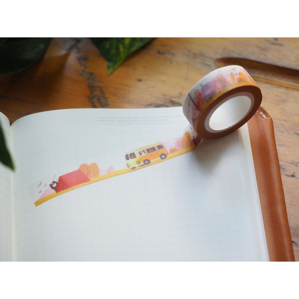 The Little Red House - Washi Tape - Camping Van