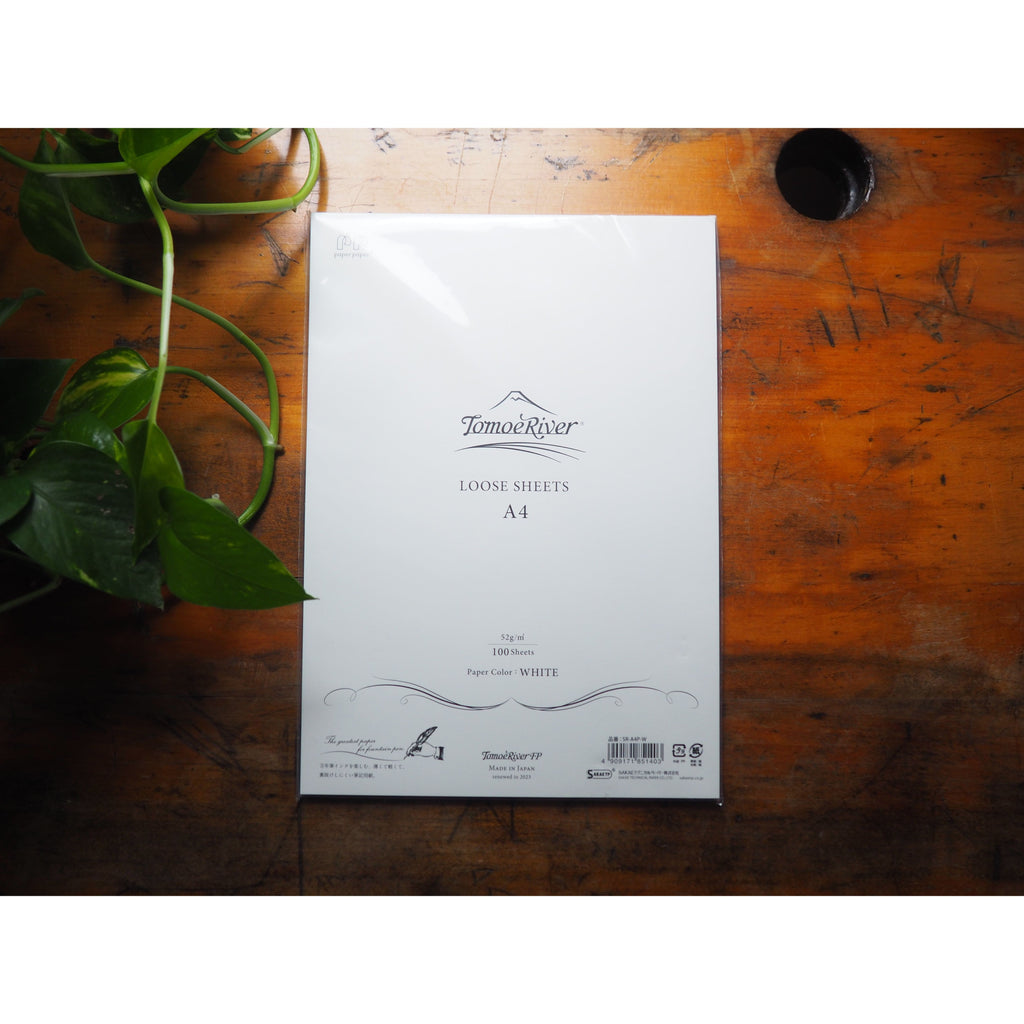 Sanzen Tomoe River Paper - 100 Loose A4 Sheets - White
