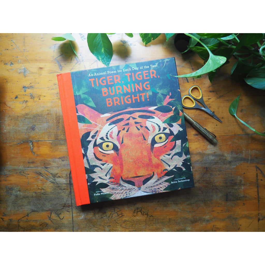 Tiger, Tiger, Burning Bright!: An Animal Poem for Each Day of the Year by Britta Teckentrup