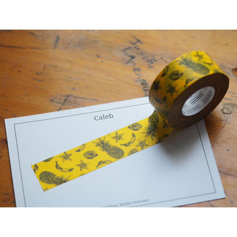 MT Packing Tape - Yellow Fruits (MTPACK19)