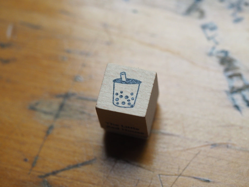 The Little Red House Rubber Stamp - Boba