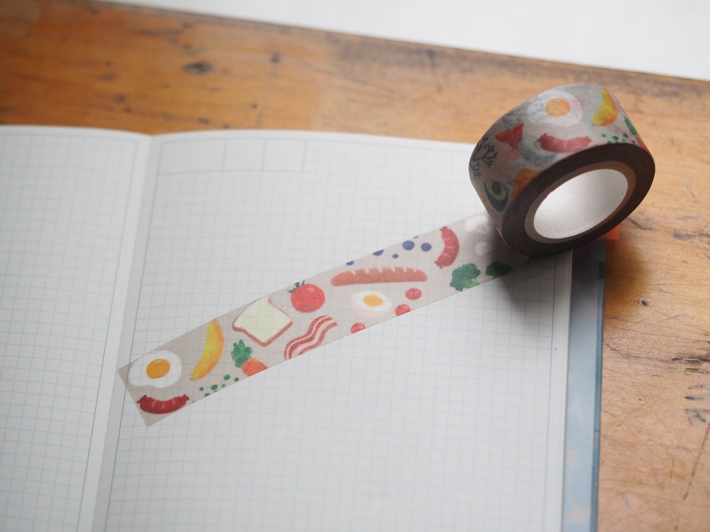 The Little Red House - Washi Tape - Breakfast