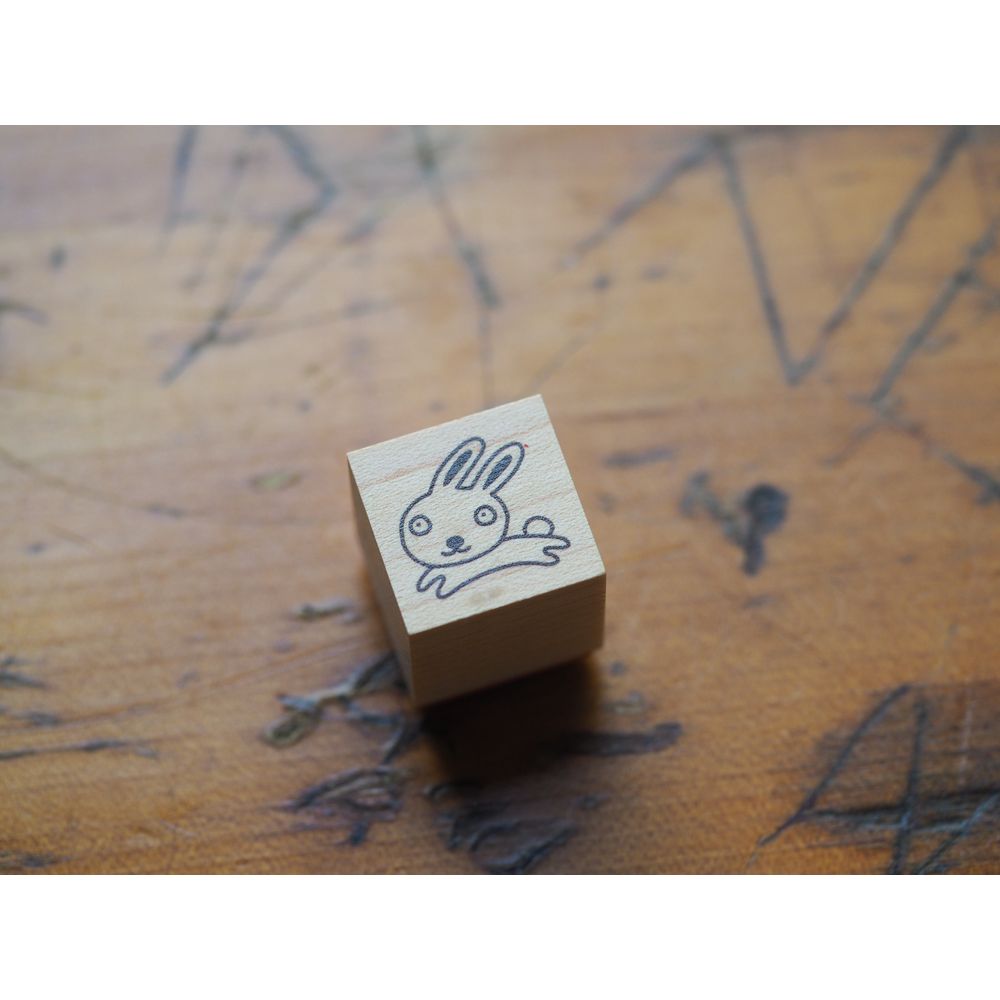 Hankoyamuramin Wooden Stamp -  Bunny