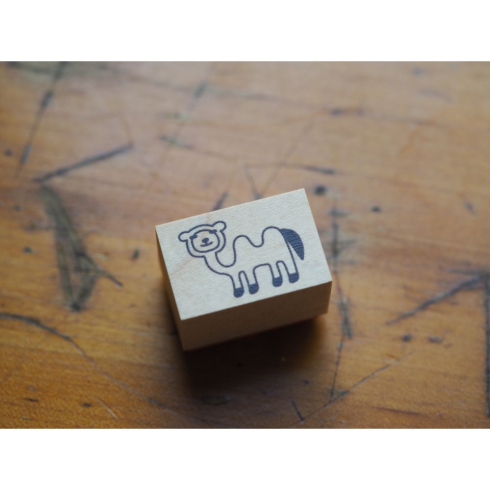 Hankoyamuramin Wooden Stamp -  Camel