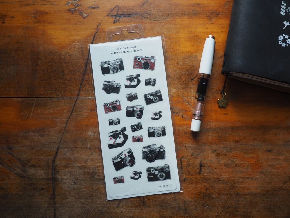 Sarica Studio - Sticker Sheet - Retro Camera