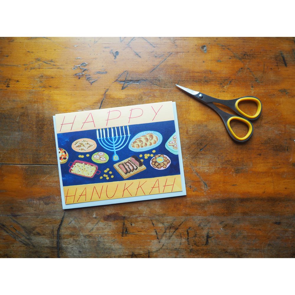 Small Adventure - Card - Hanukkah Feast