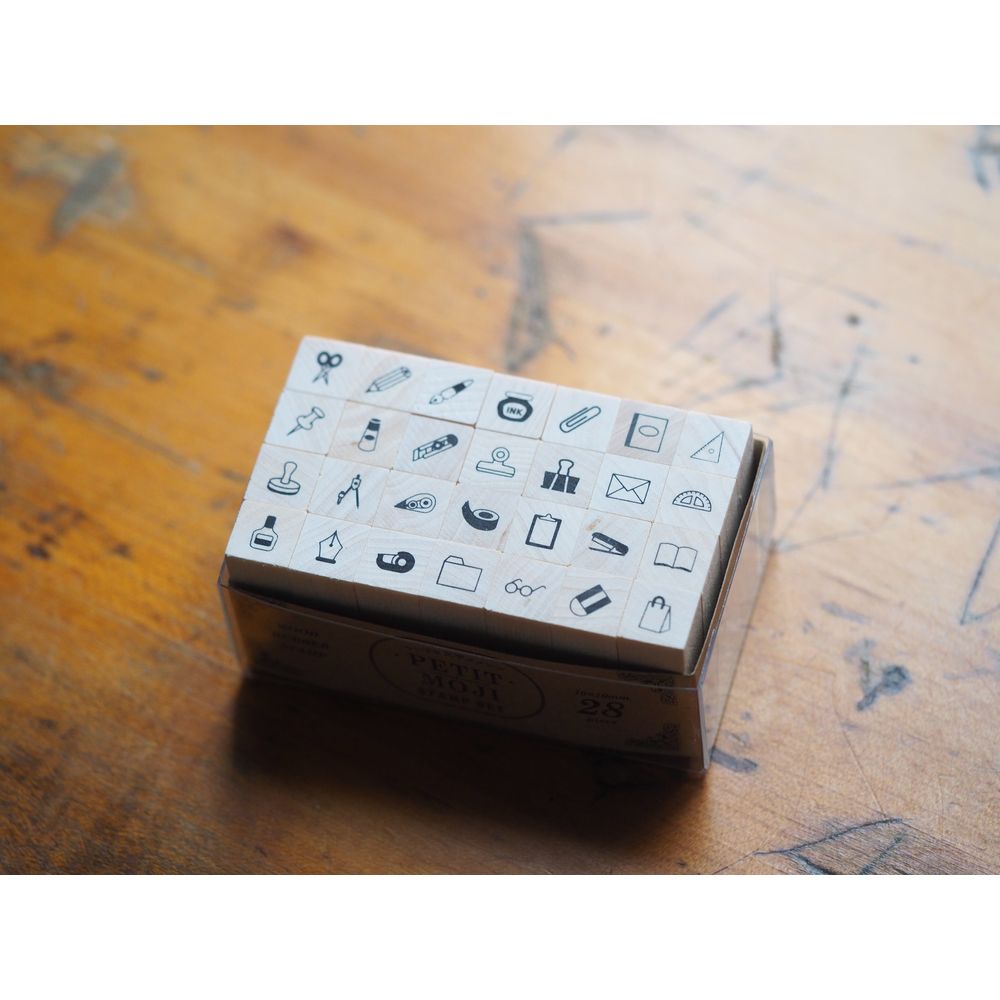 Kodomo No Kao - Petit Moji Stamp Set - Stationery -  1234-019