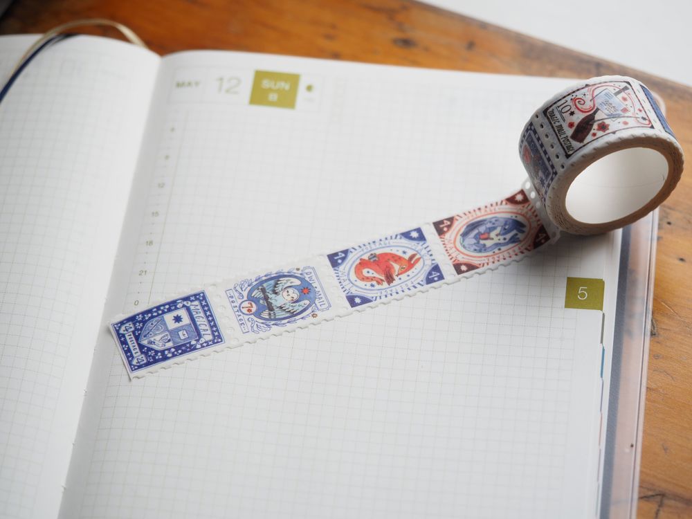 Shelley Couvillion Washi Tape - Magic Mail Stamp