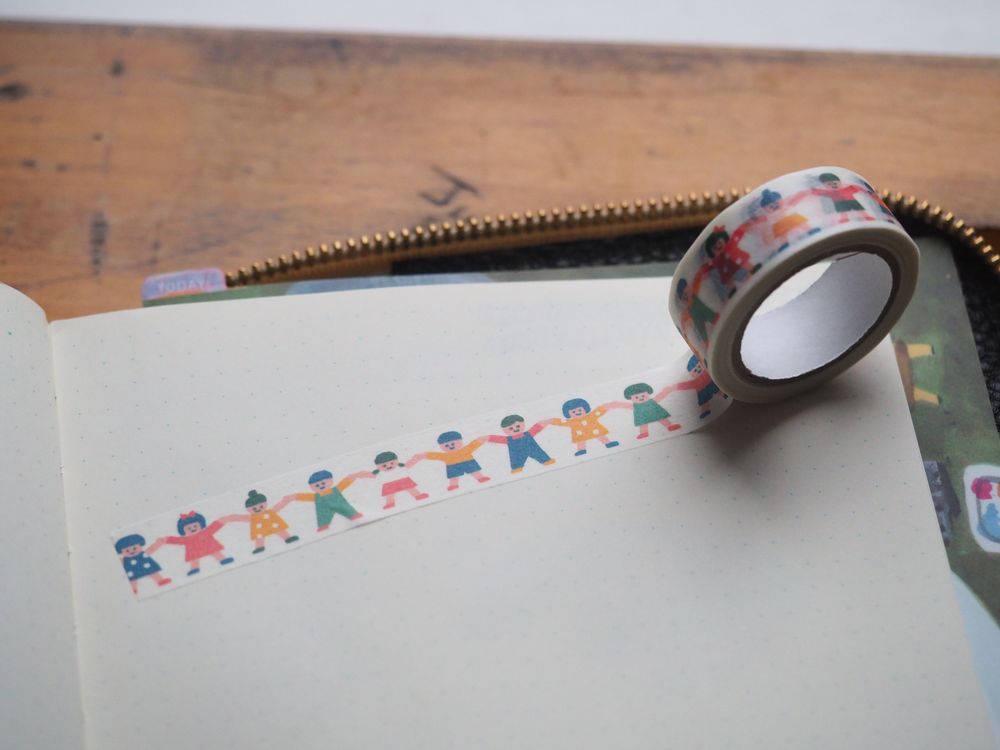 Furukawashiko - Washi Tape  - Good Friends (QMT63)