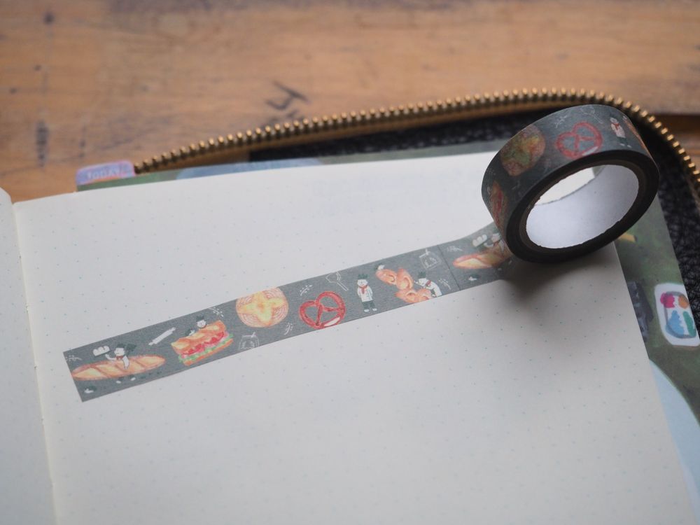 Furukawashiko - Washi Tape  - Bakery (QMT86)