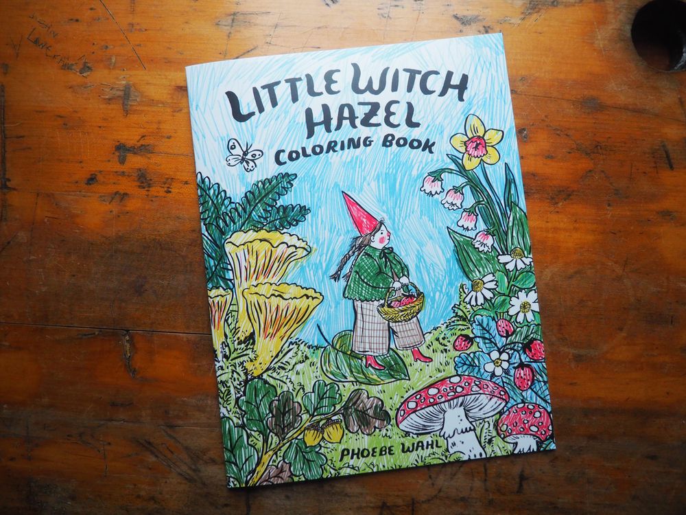 Phoebe Wahl - Coloring Book - Little Witch Hazel – Wonder Pens