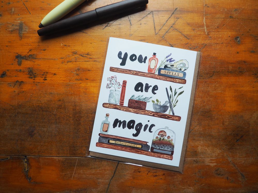 Little Truths Studio - Greeting Card - You Are Magic