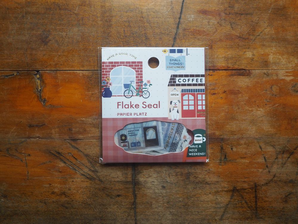 Papier Platz x eric - Stickers Flake Seal - 54 Pieces - Shops (53-028)