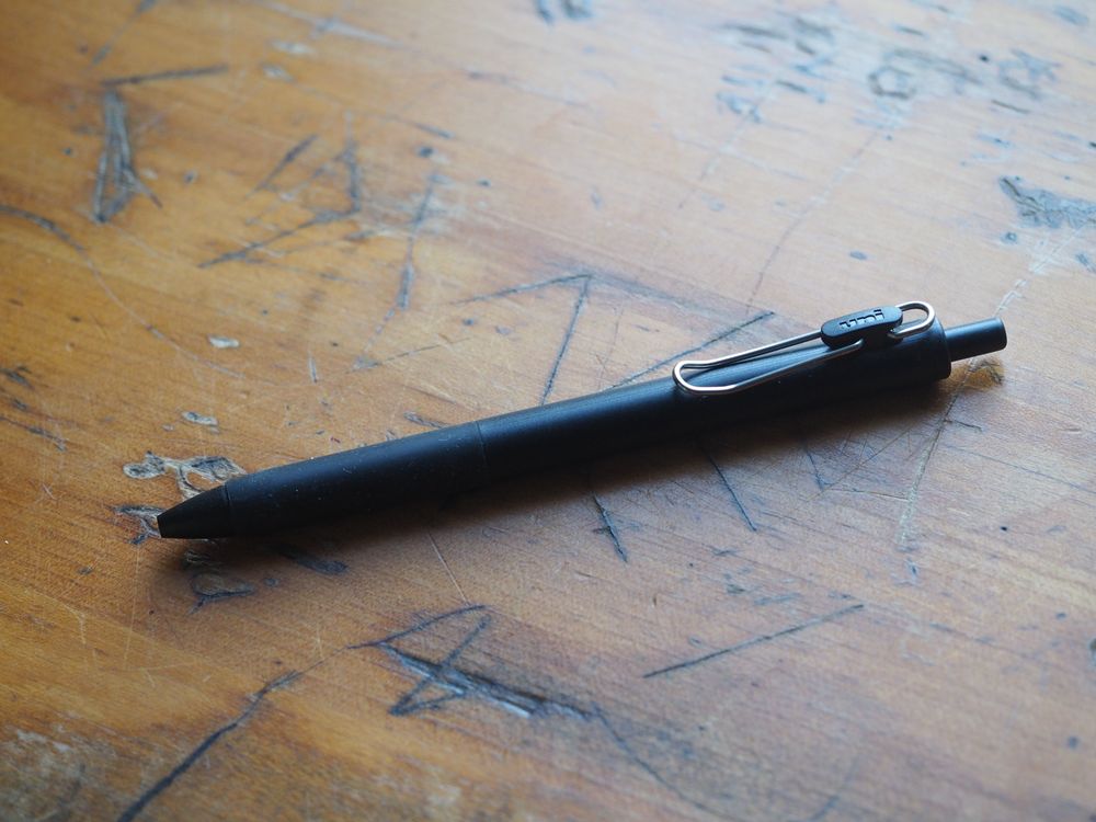 Uni-ball One Gel Pen - 0.5mm - Black