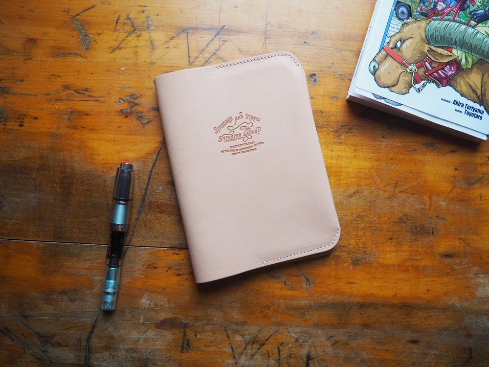 The Superior Labor A6 Notebook Leather Cover - Natural