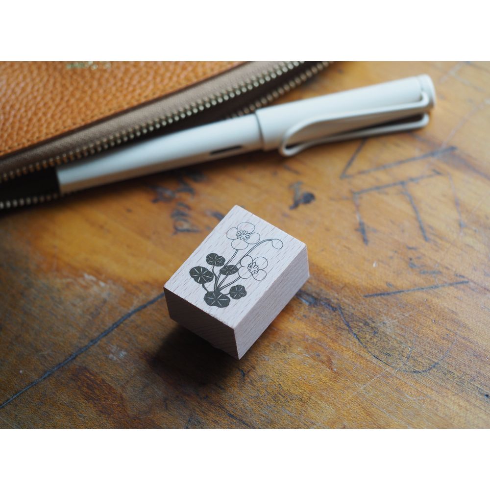 Arte Co., Rubber Stamp - Flower Poppy (WS-B-58)
