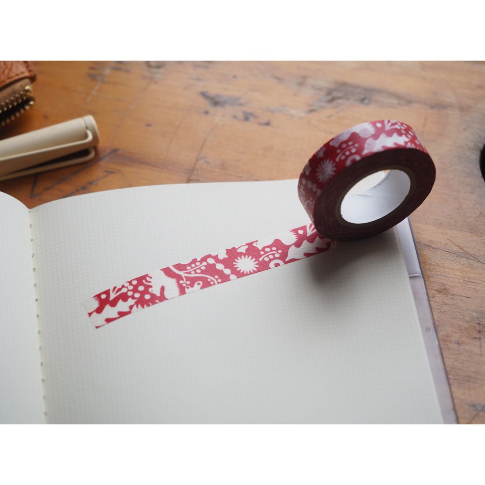 Classiky Washi Tape - Forest of Squirrel - Red