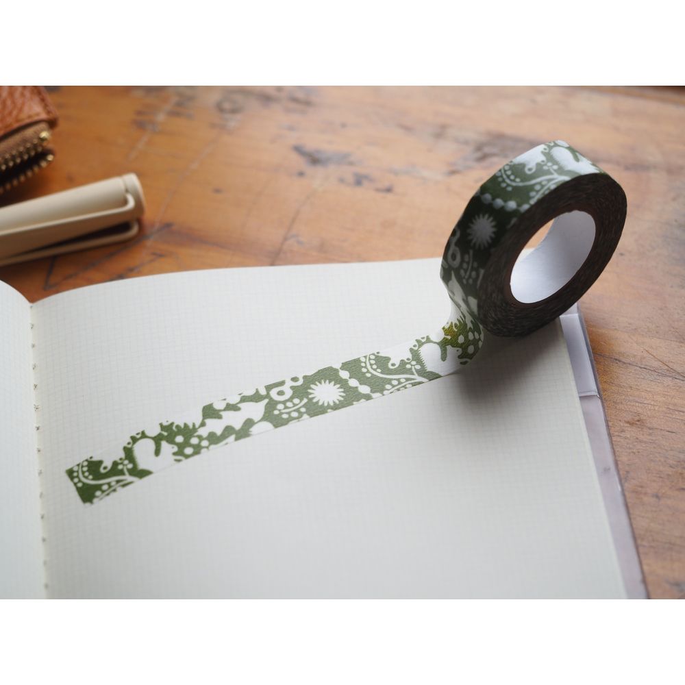 Classiky Washi Tape - Forest of Squirrel - Green