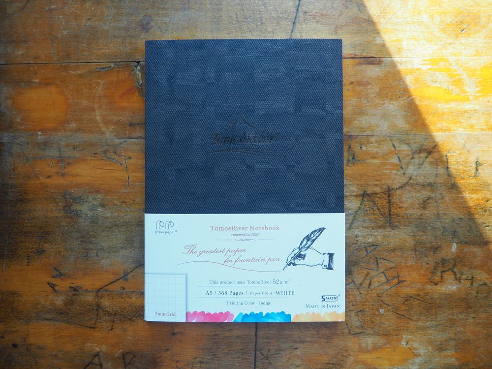 Sakae TP - Tomoe River Notebook - White A5 - Grid