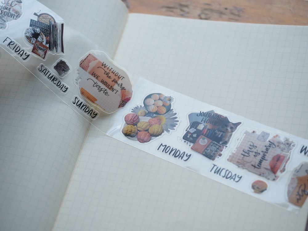 Kuboandlucy Stationery Co. x Kelsey's World - P.E.T Tape - Without the ...