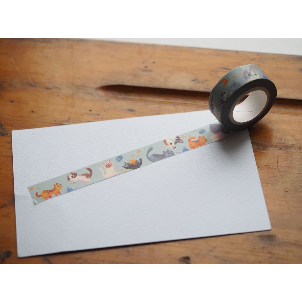 The Little Red House - Washi Tape - Cats